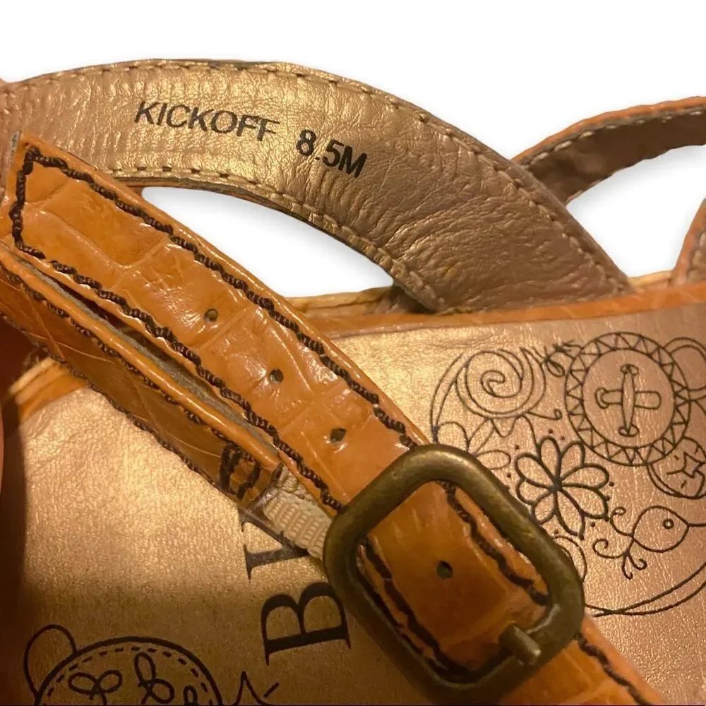 BKE Chunky Cork Wedges